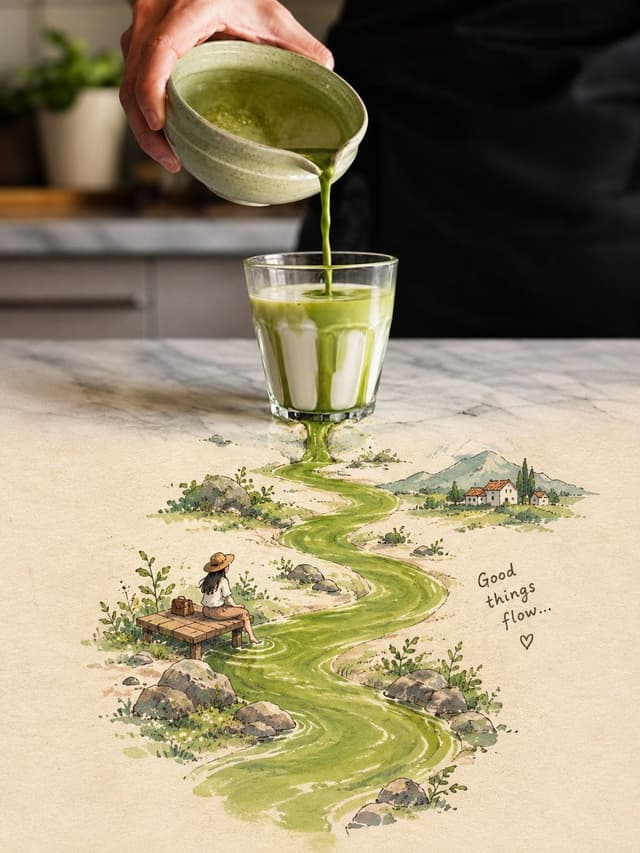 Product Marketing - Surreal food illustration transformation prompt — output
