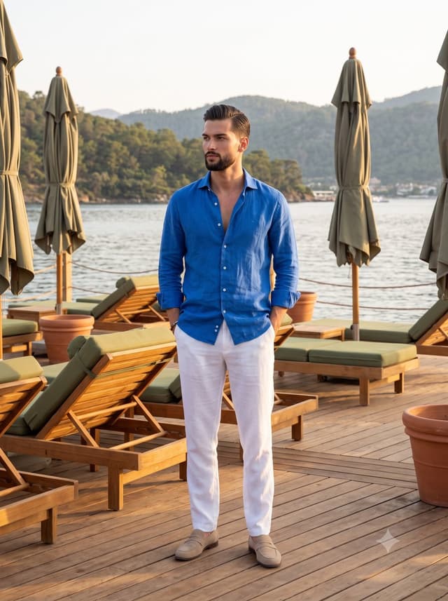 Product Marketing - Male Vacation Lifestyle Portrait — output