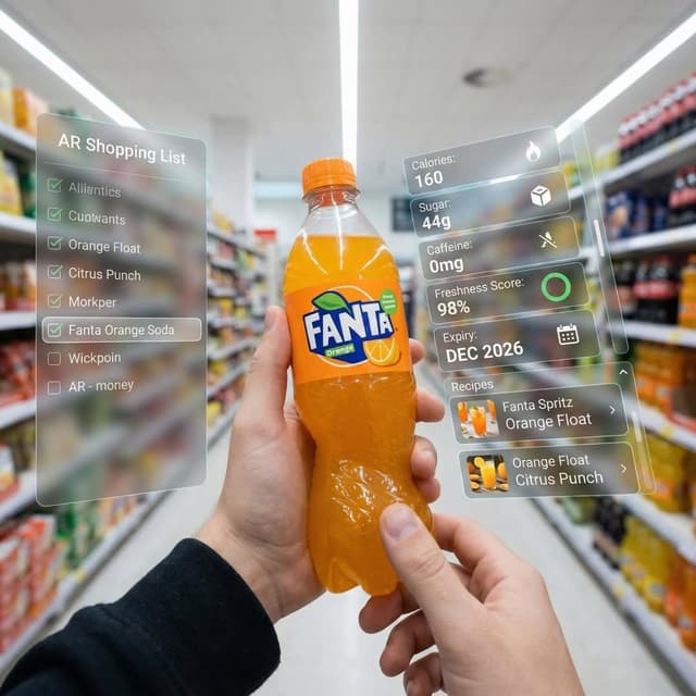 Hyper-Realistic Mixed Reality Fanta Bottle Interface — output
