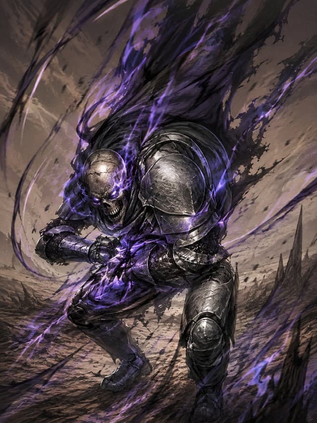 Comic / Storyboard - Dark Fantasy Sketch Refinement — output