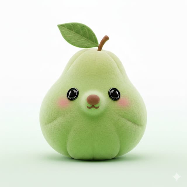 Game Asset - 3D Plush Fruit Character Template — output