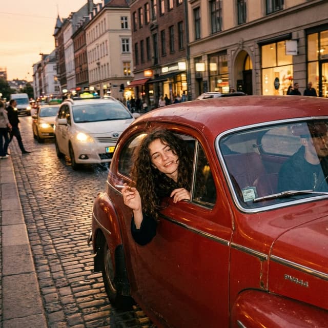 Candid Vintage Car Snapshot Prompt — output