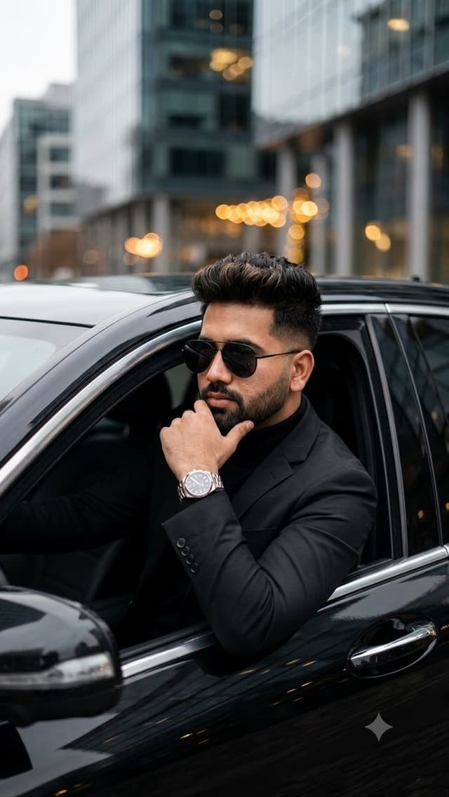 Product Marketing - Luxury Sedan Cinematic Portrait — output