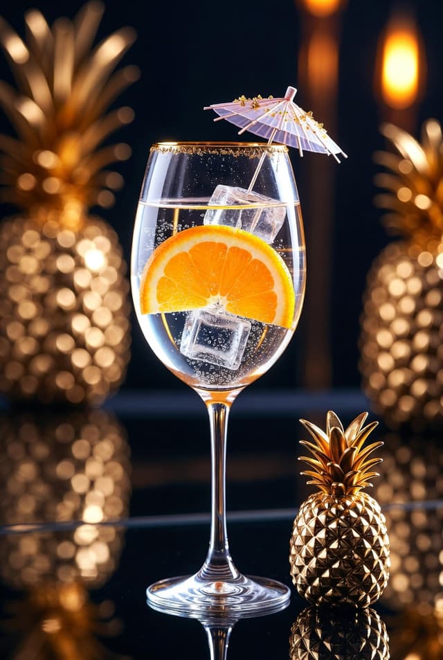Luxurious Golden Cocktail Scene — output