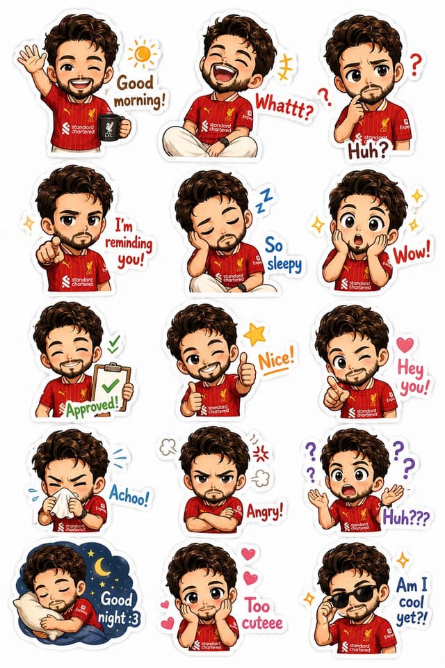 Game Asset - Custom Chibi Sticker Pack — output