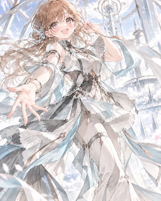 Product Marketing - Anime Kinetic Couture Fashion Model — output