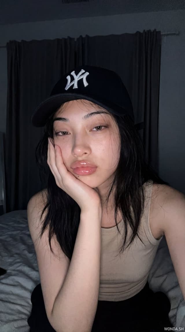 Profile / Avatar - Hyper-Photorealistic Bedroom Flash Selfie — output
