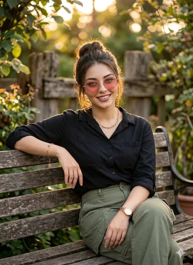 Profile / Avatar - Golden Hour Lifestyle Portrait — output