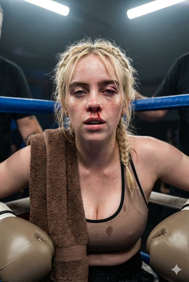 Documentary Realism Boxing Portrait — output