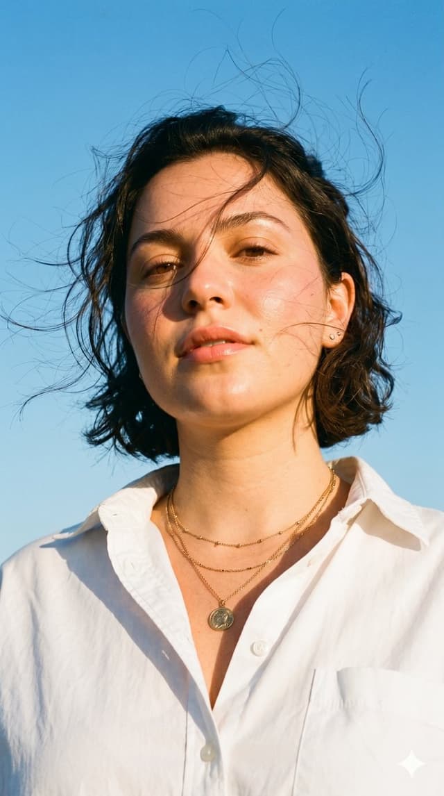 Profile / Avatar - Golden Hour Vintage Film Portrait — output