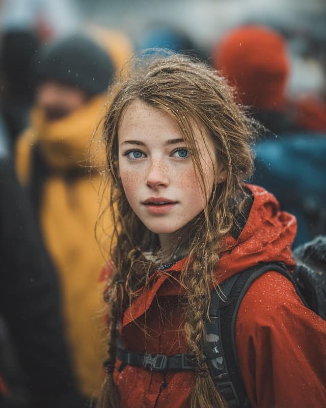 Cinematic Street Portrait (JSON) — output