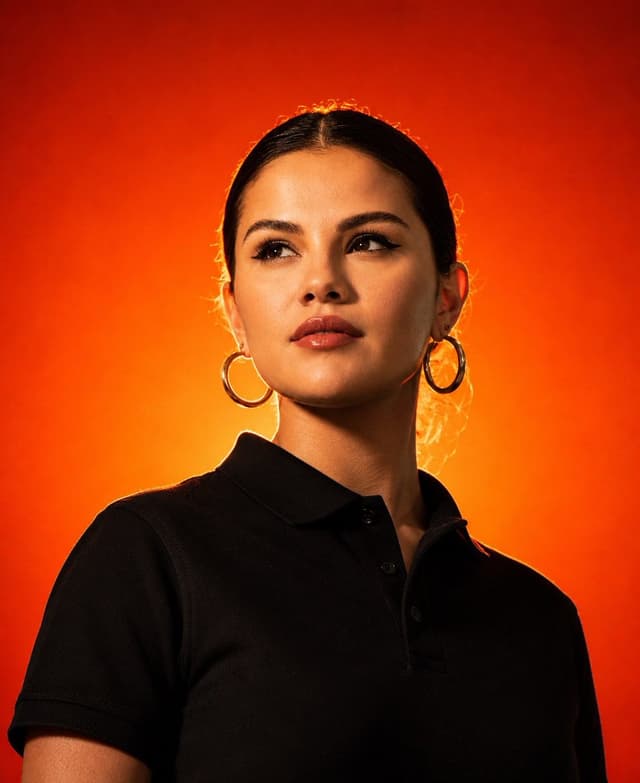 Social Media Post - Fiery Studio Fashion Portrait — output