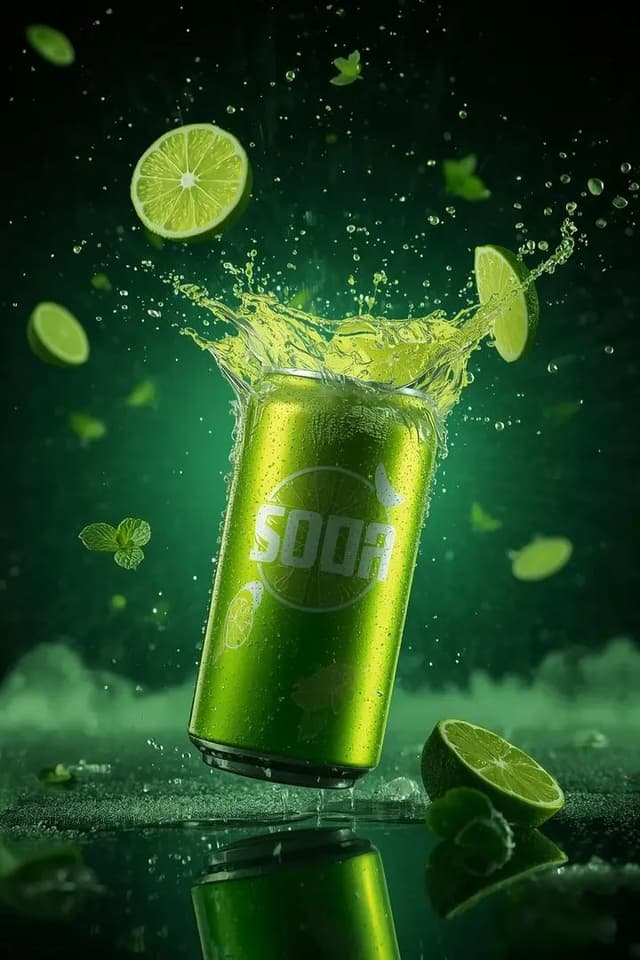 Ultra-Cinematic Beverage Advertising Shot — output