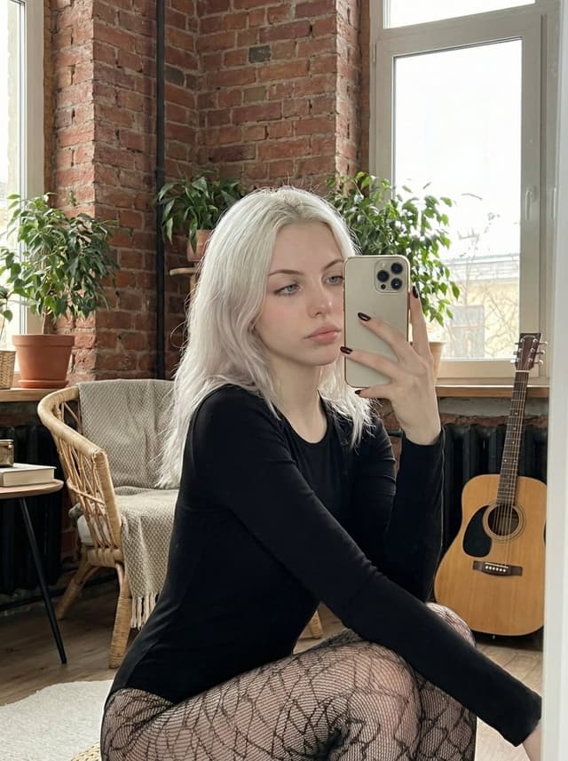Profile / Avatar - Hyper-Realistic Mirror Selfie Prompt — output