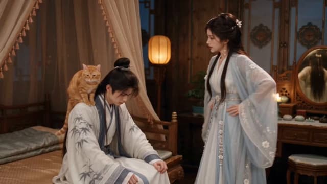 Seedance 2.0 Comedy Scene in Ancient Bedroom