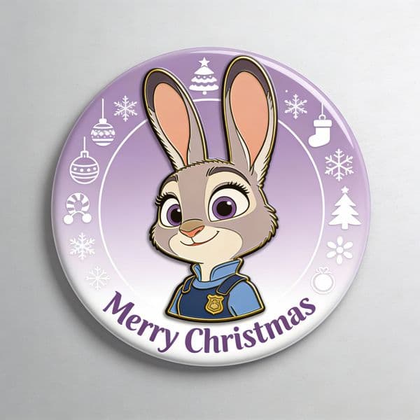 Zootopia Judy Enamel Fridge Magnet — output