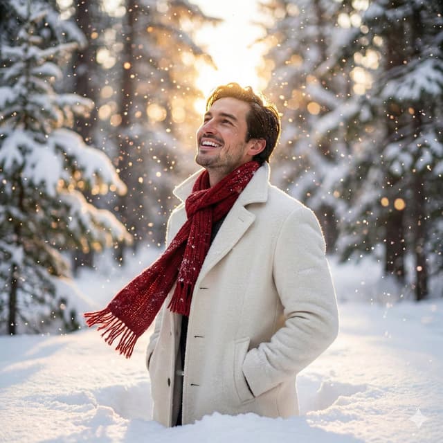 Ultra-Realistic Winter Portrait with Face Lock Prompt — output