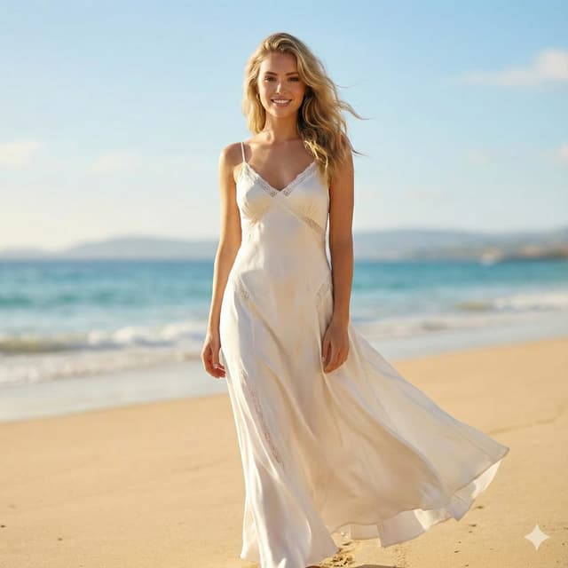 Editorial Beach Photoshoot Prompt — output