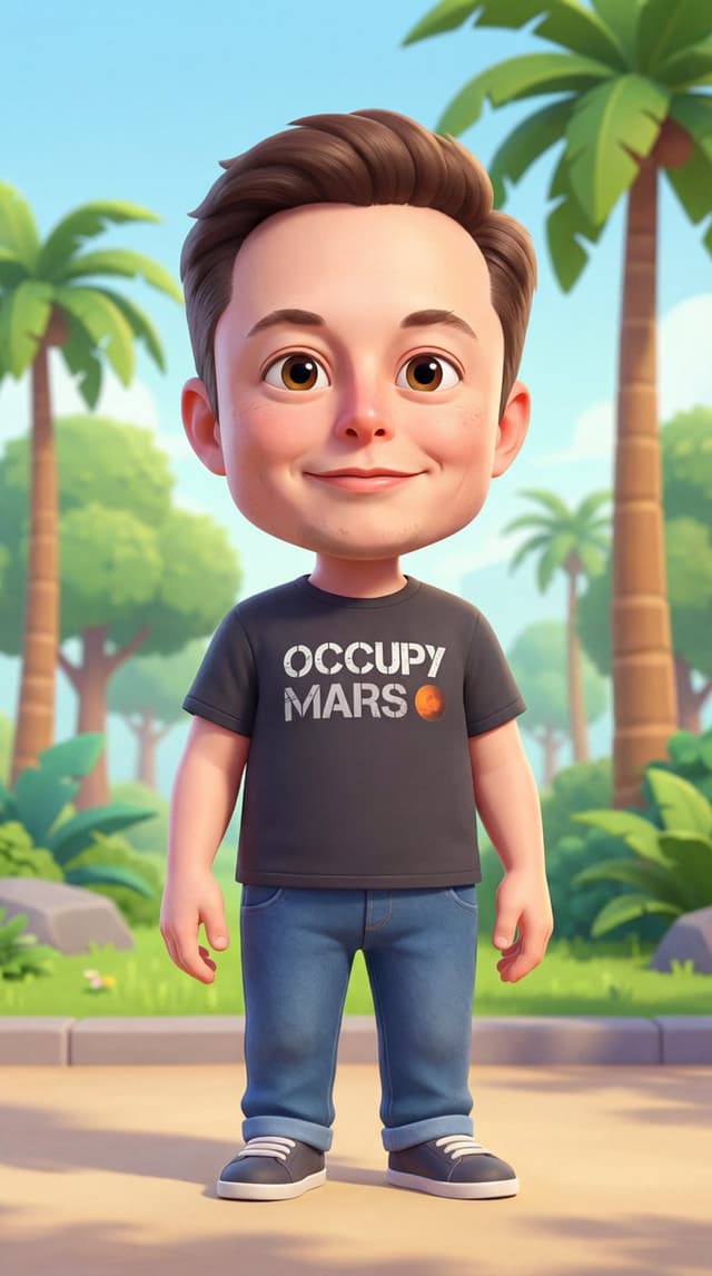 Game Asset - 3D Cartoon Character Generation Prompt — output