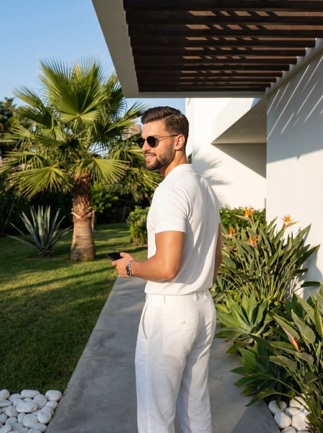 Profile / Avatar - Mediterranean Vacation Portrait — output