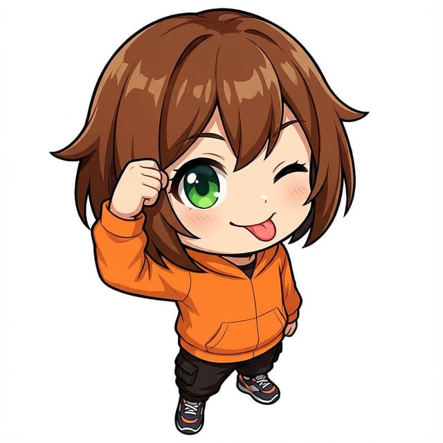 Profile / Avatar - Chibi Character Tehepero Pose Prompt for Nano Banana Pro — output