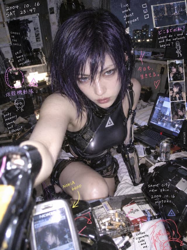 Social Media Post - Nokia Phone Diary Aesthetic Prompt — output