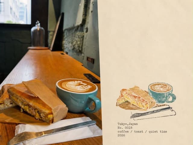 Social Media Post - Japanese Cafe Memory Journal Page — output