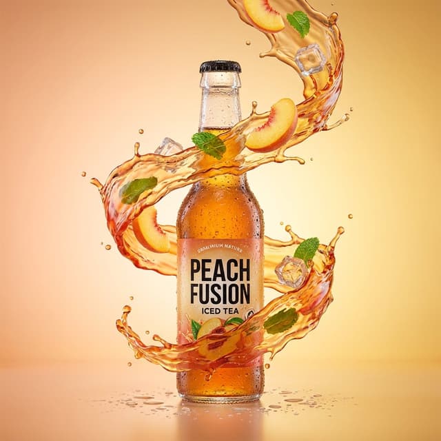 E-commerce Main Image - Hyper-Realistic Product Photography with Liquid Splash — output