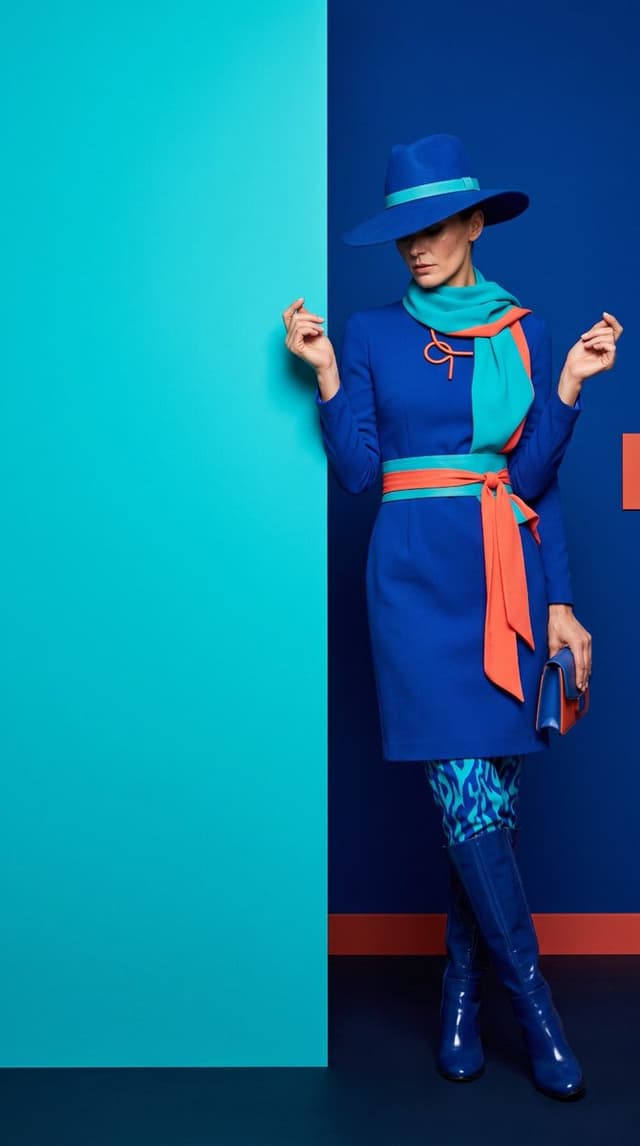 Product Marketing - High-Fashion Color Block Editorial GPT Image 2 — output
