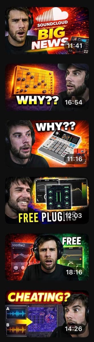 YouTube Thumbnail - Music Tech YouTube Thumbnails