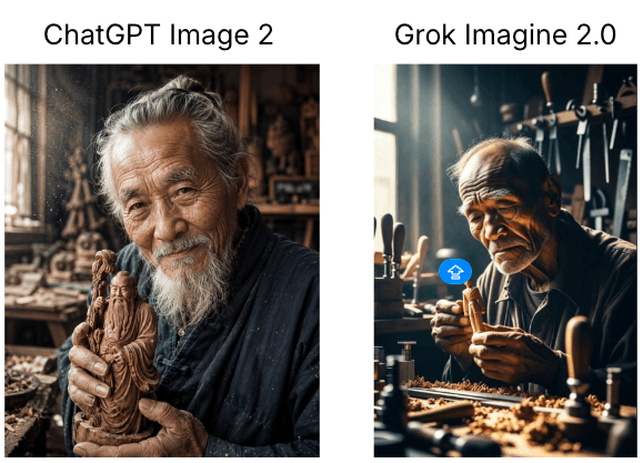 Infographic / Edu Visual - AI Image Realism Comparison — output