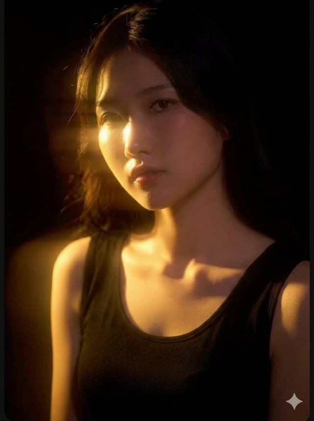 Profile / Avatar - Cinematic East Asian Woman Portrait — output
