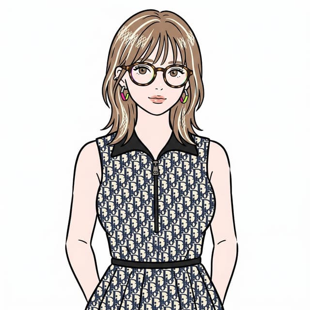 Profile / Avatar - Stylish Minimalist Anime Portrait — output