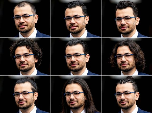 3x3 Hair Style Idea Grid Generation Prompt — output