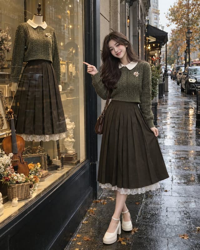 Product Marketing - Rainy Autumn Street Fashion GPT Image 2 — output