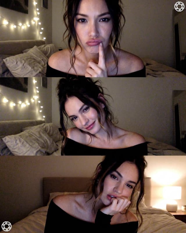 Profile / Avatar - Webcam photobooth grid portrait — output