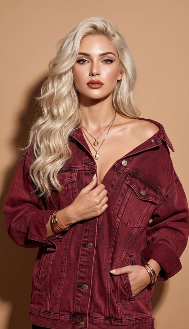 Product Marketing - High-Fashion Editorial Model Portrait — output