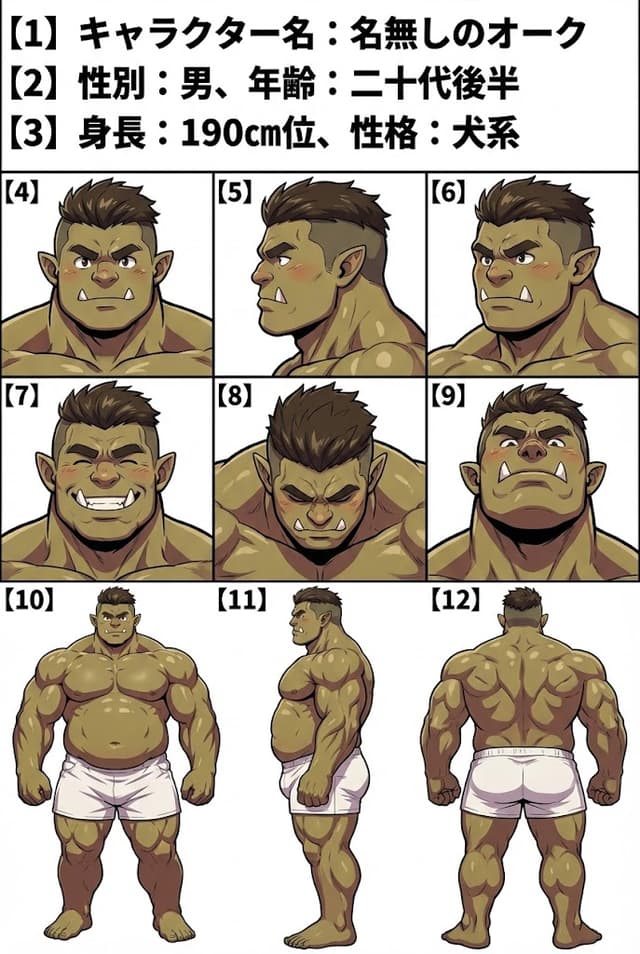 Game Asset - Character Sheet Prompt for Nano Banana — output