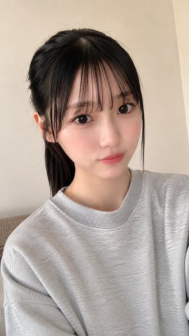 Profile / Avatar - Realistic East Asian Selfie Portrait — output