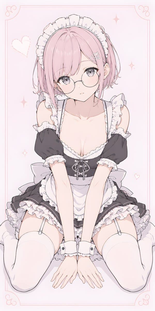Profile / Avatar - Pastel Anime Maid Senpai — output