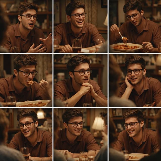 Cinematic Storyboard Contact Sheet — output