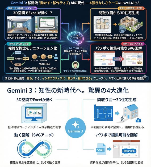 Clean infographic style constraints in Japanese — output