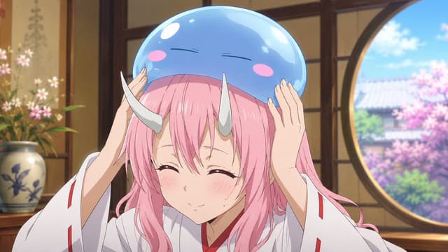 Game Asset - Anime Girl with Blue Slime Hat — output