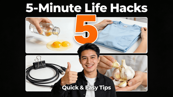 5-Minute Life Hacks Thumbnail — output