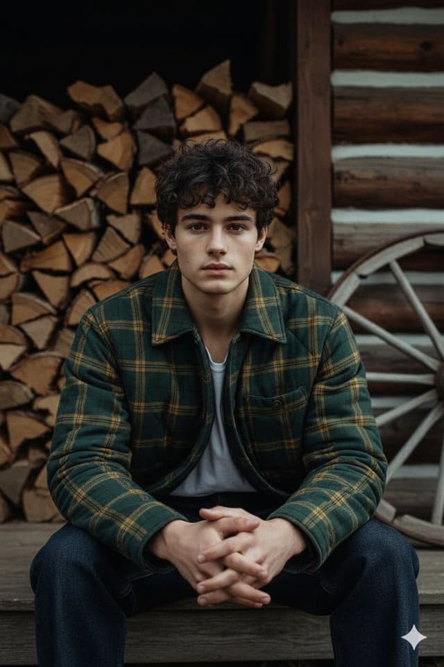 Rugged Heritage Wear Editorial Portrait — output