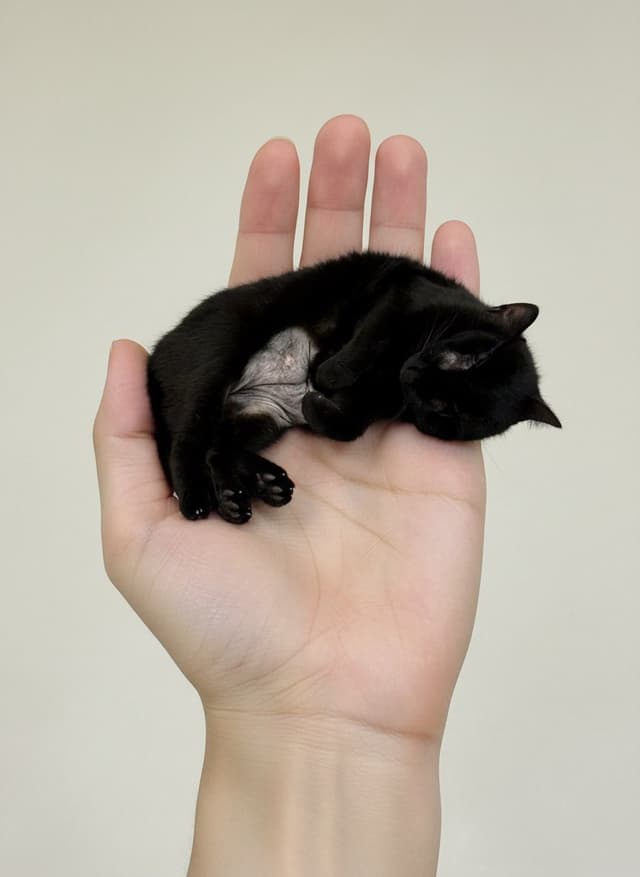 Miniature Pet on Palm Prompt for Image Generation — output