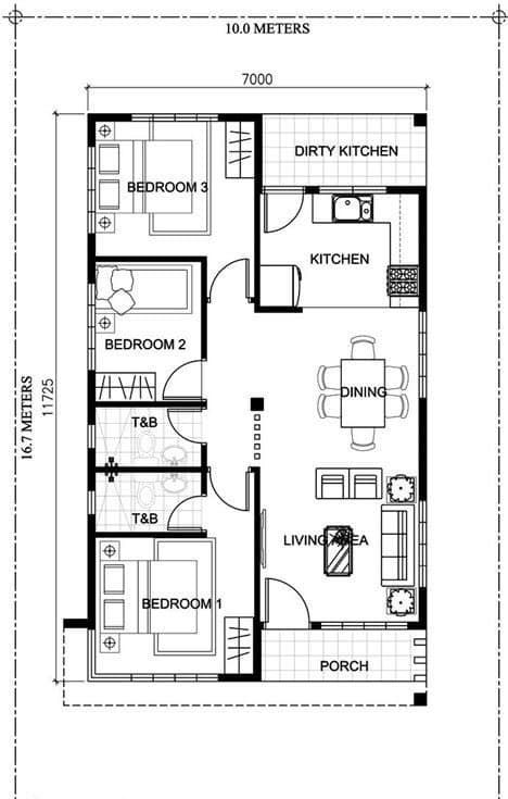 Infographic / Edu Visual - Photorealistic 3D Floor Plan Render with Furniture — output