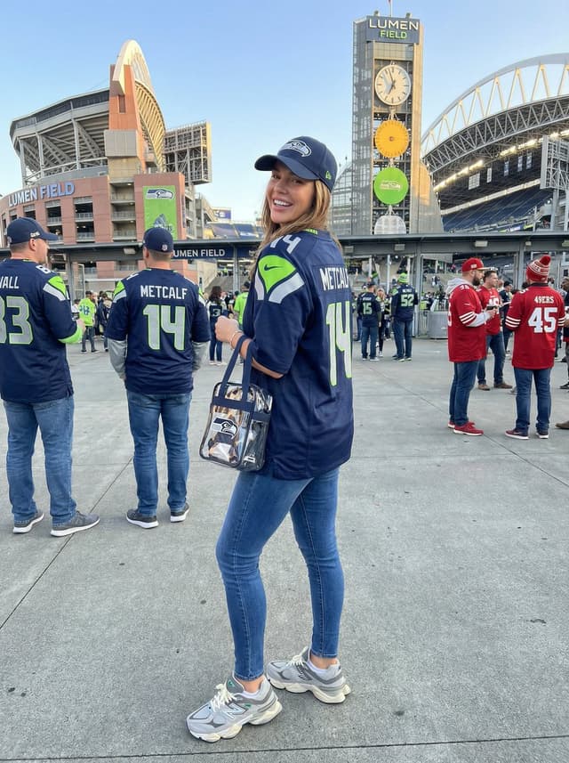 Seahawks Football Game Day Scene Prompt — output