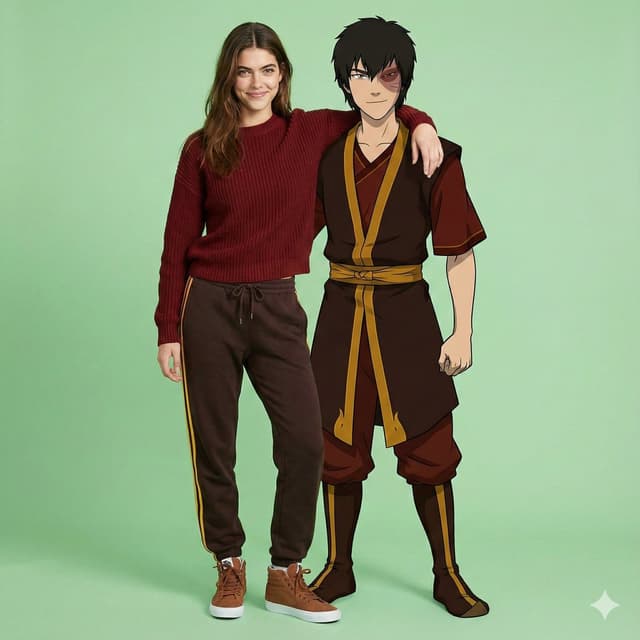 Profile / Avatar - Avatar Zuko Fan Photo Prompt for Nano Banana Pro — output