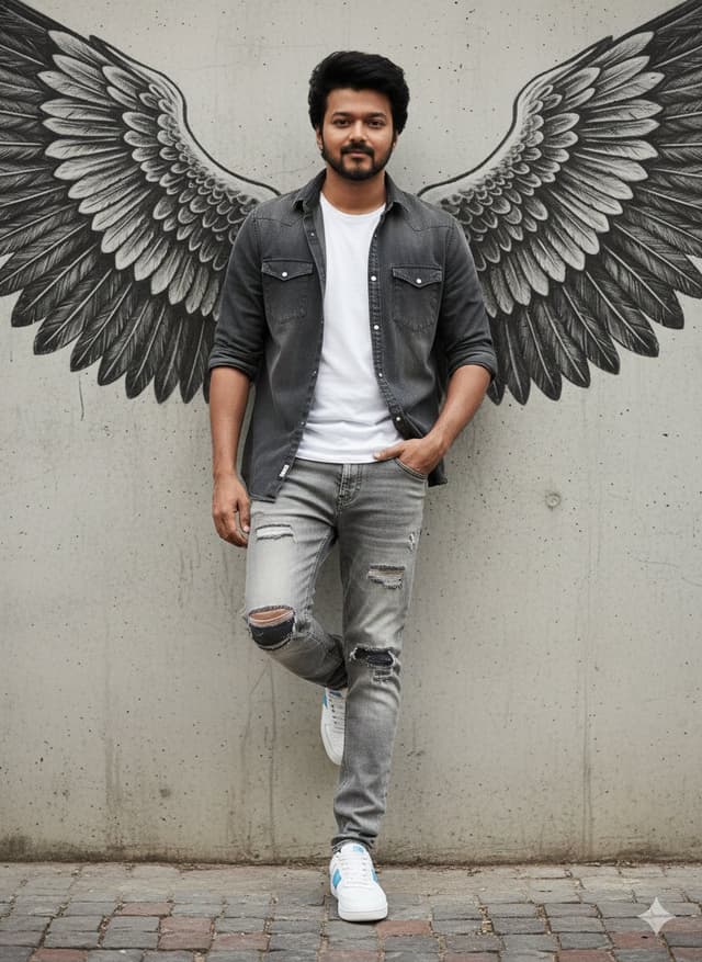 Urban Cinematic Portrait with Painted Angel Wings — output